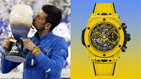 djokovic green hublot|Novak Djokovic Wore a Hell of a Watch While Hoisting His Latest .